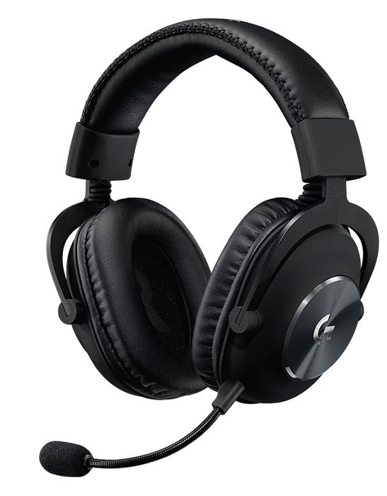 Logitech PRO X Gaming Headset with 7.1 Surround Sound & Blue Vo!ce Technology - Premium PC Headphones for Esports, Streaming & Competitive Gaming
