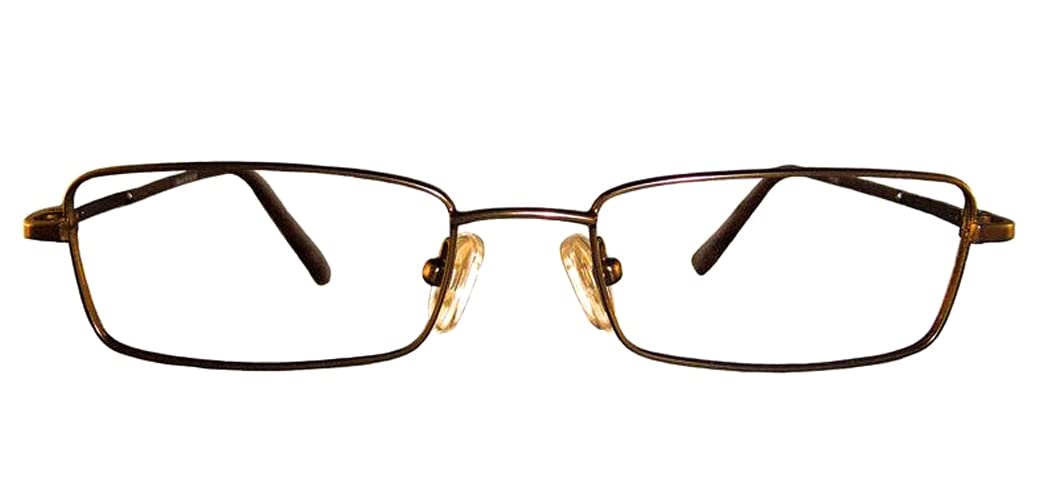 Multi-View Computer Reading Glasses Model 7 - Brown Frame +1.0 Strength - Perfect for Office Work, Reading & Screen Time
