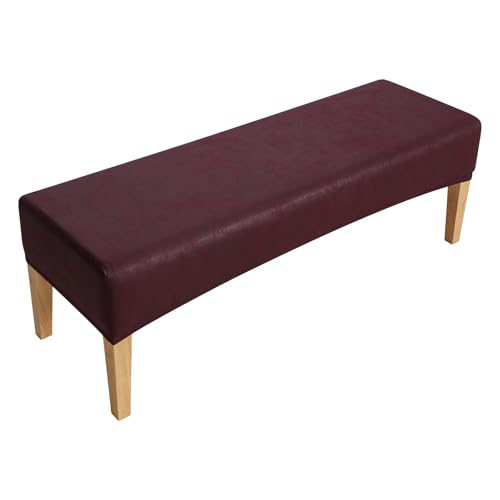 Innovative Imitation Leather Fabric-wine Red