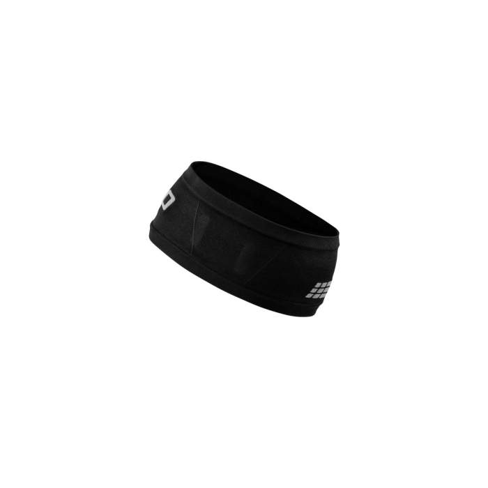 CEP Unisex The Run Headband v2 - Sweat-Wicking Sports Headband for Running, Workouts & Fitness - Black (Ideal for Athletes, Gym & Outdoor Activities)
