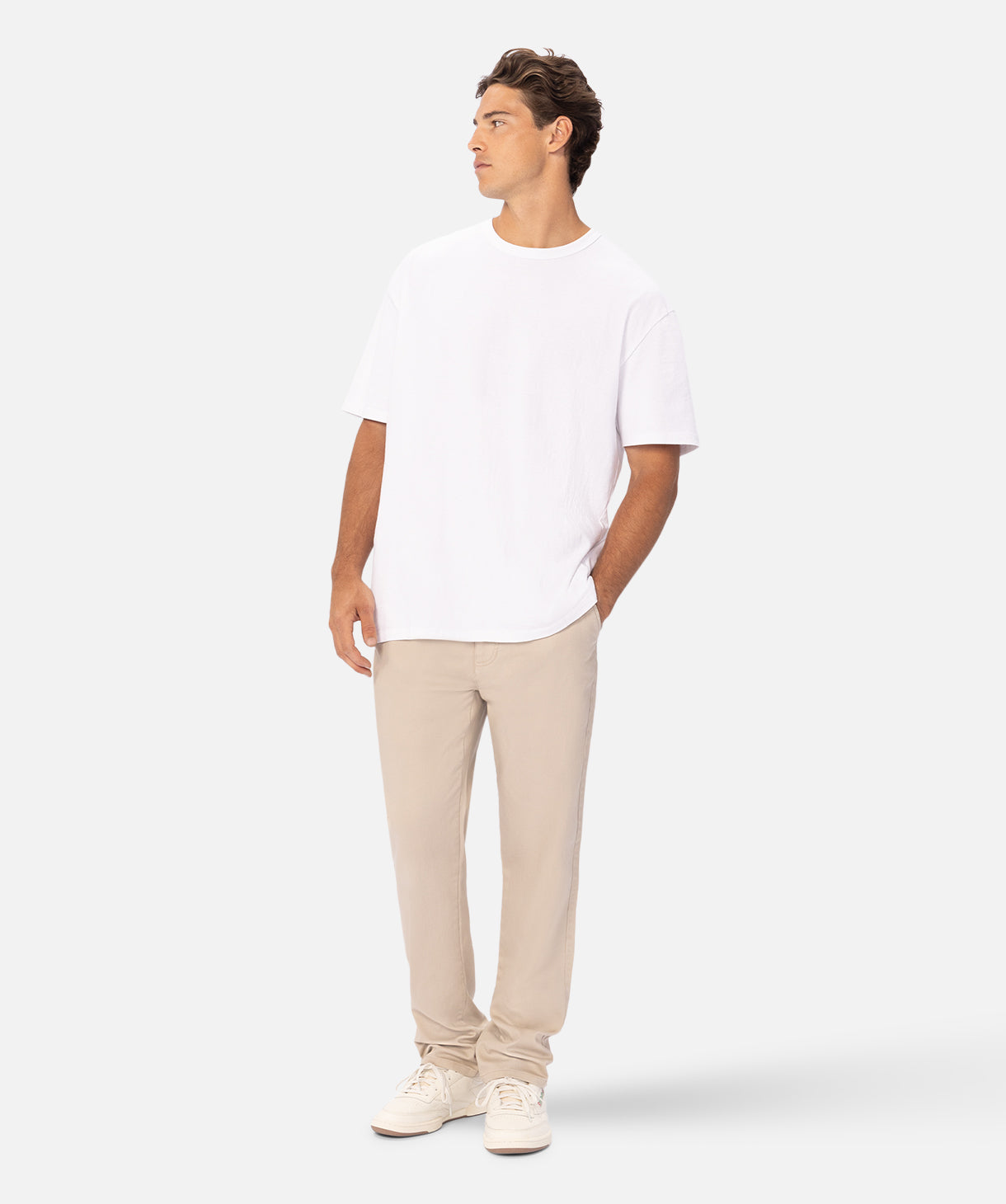 Premium Comfort Cuba Chino Pants for Men - Classic Stone Color Casual Trousers | Perfect for Office, Travel & Everyday Wear