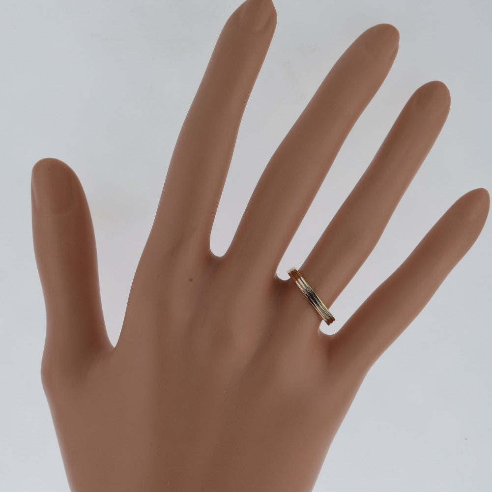 18K Gold Vendôme Louis Cartier Wedding Ring B4209900 - Elegant Luxury Band for Engagement, Anniversary & Special Occasions