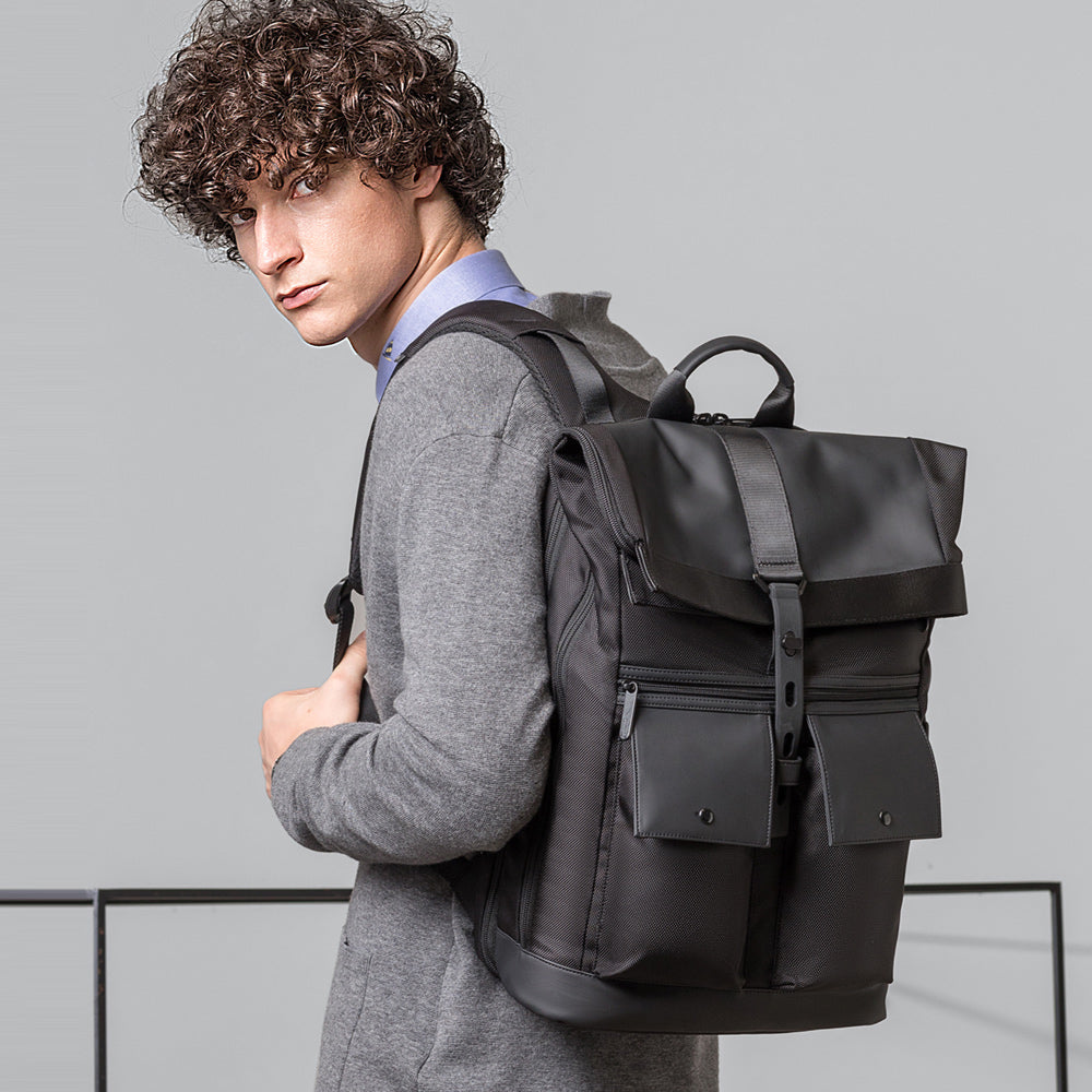 BANGE Travel Business Backpack - Waterproof Laptop Backpack for Men & Women with USB Charging Port, Anti-Theft Design - Perfect for Commuting, Business Trips & College Students