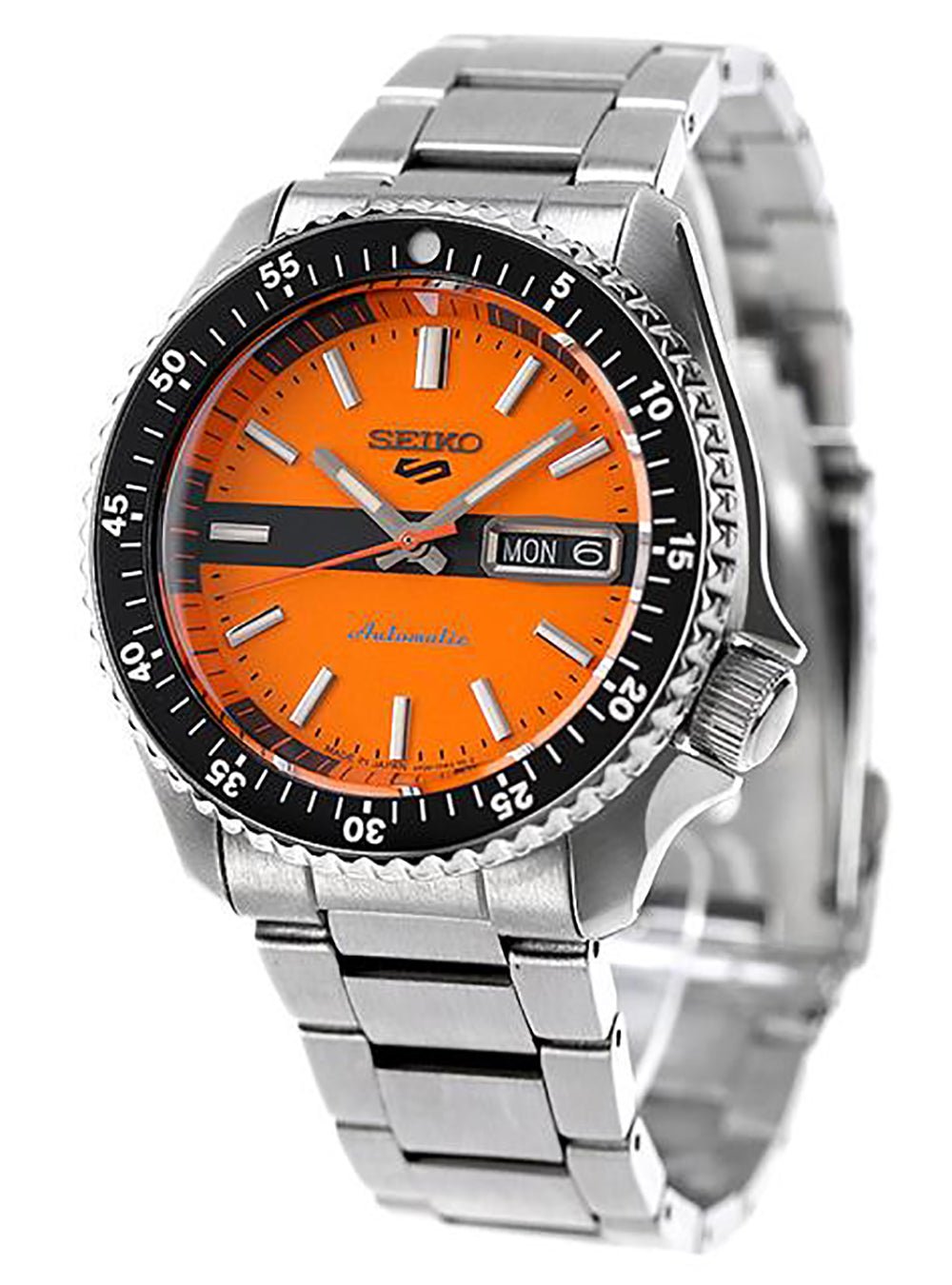 SEIKO 5 Sports Automatic Watch for Men - SKX Style SBSA219 Special Edition Japan Made JDM - Durable Dive Watch for Swimming, Diving & Outdoor Activities