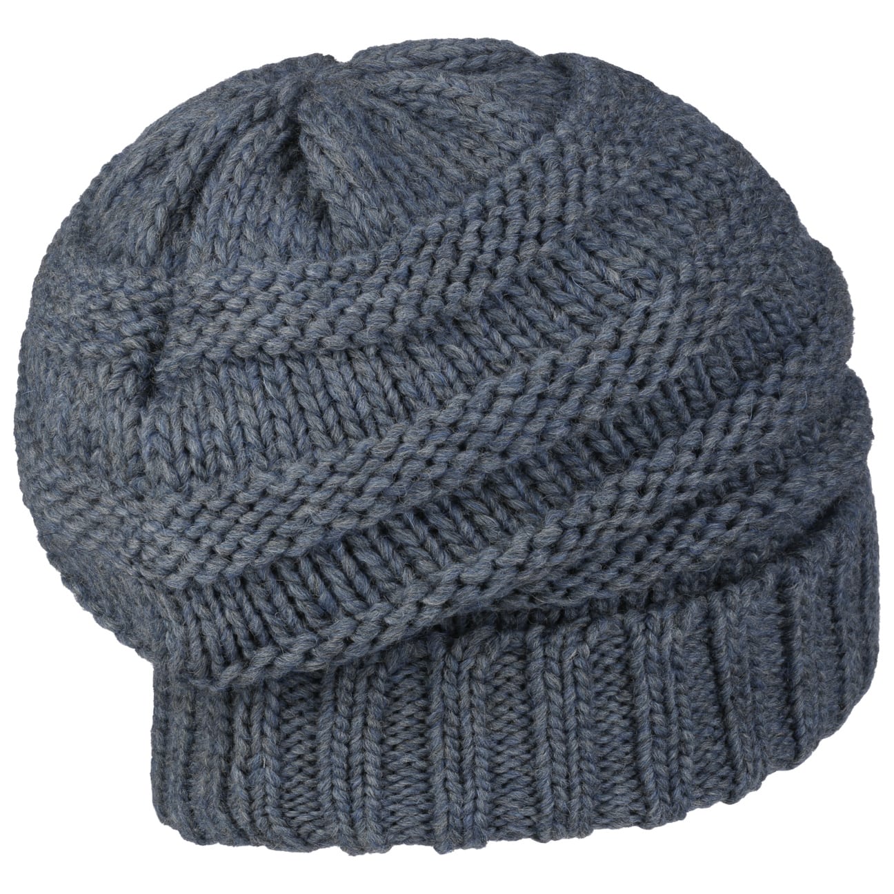 Lierys Long Beanie Knit Hat for Men & Women - Winter Warm Stretchy Slouchy Beanie - Cozy Soft Ribbed Knit Cap for Cold Weather - Perfect for Skiing, Hiking, and Outdoor Activities