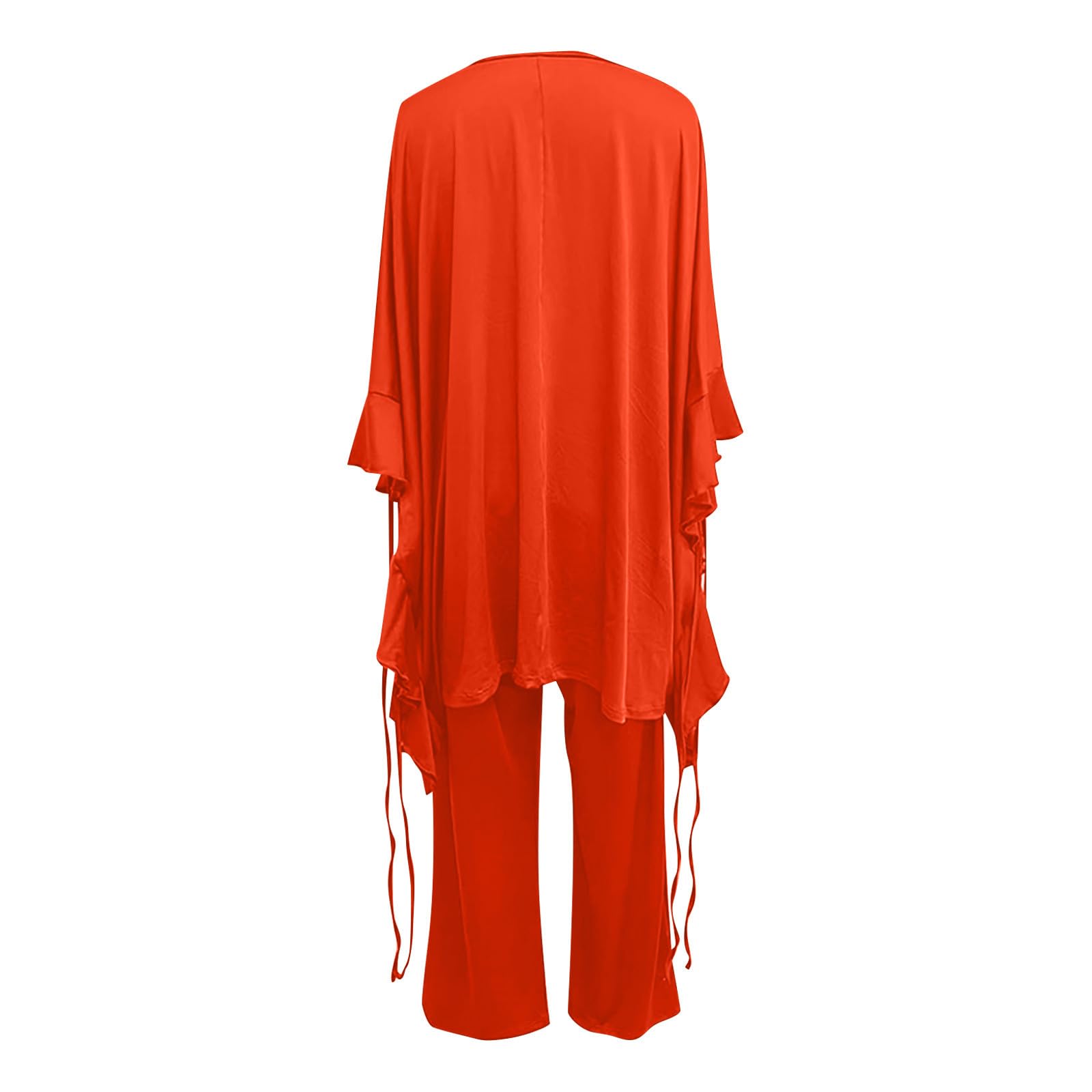 **Plus Size Palazzo Pants for Women - Wide Leg Lounge Pants & Matching Sweater Set | Comfortable Holiday Outfits & Casual Wear for 2024 | Perfect for Relaxing at Home, Travel, and Special Occasions**