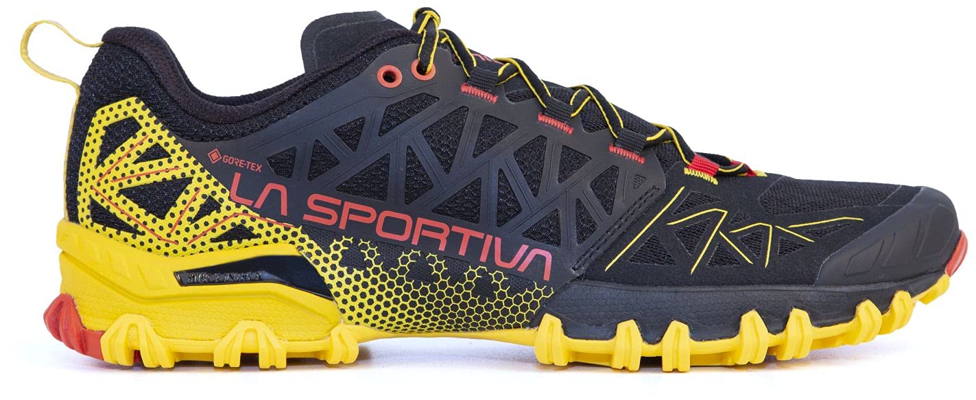 La Sportiva Men's Bushido II GTX Trail Running Shoes - Waterproof Hiking & Outdoor Adventure Footwear for Mountain Trails & Rough Terrain