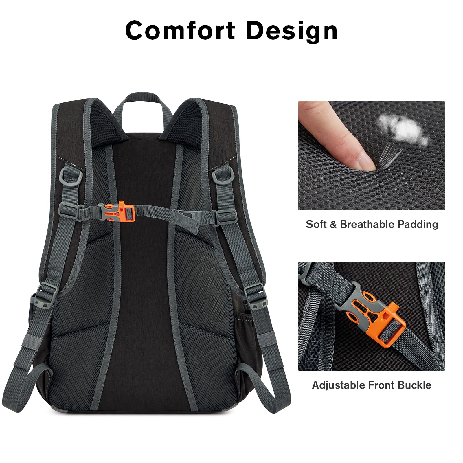G4Free Youth & Adult Baseball Backpack - Lightweight Softball Bag with Shoe Compartment, Large Bat Storage & Fence Hook | Perfect for T-ball, Little League & Travel Games