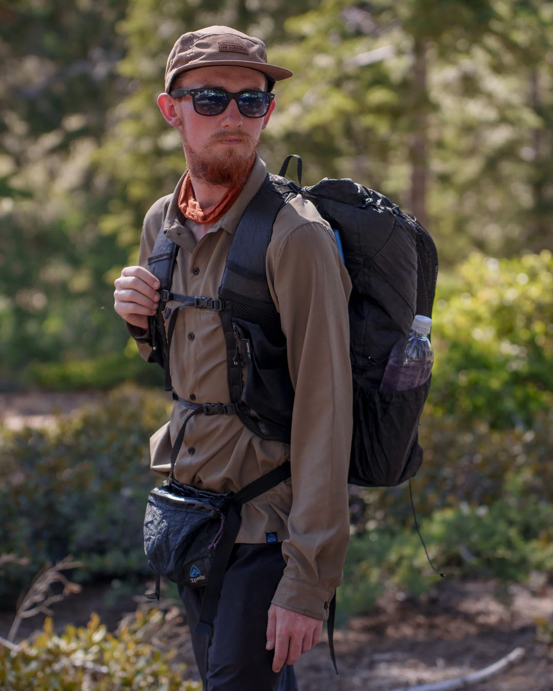 Super Nero Ultra 50L Waterproof Hiking Backpack - Lightweight Travel Backpack for Men & Women - Perfect for Camping, Trekking, and Outdoor Adventures