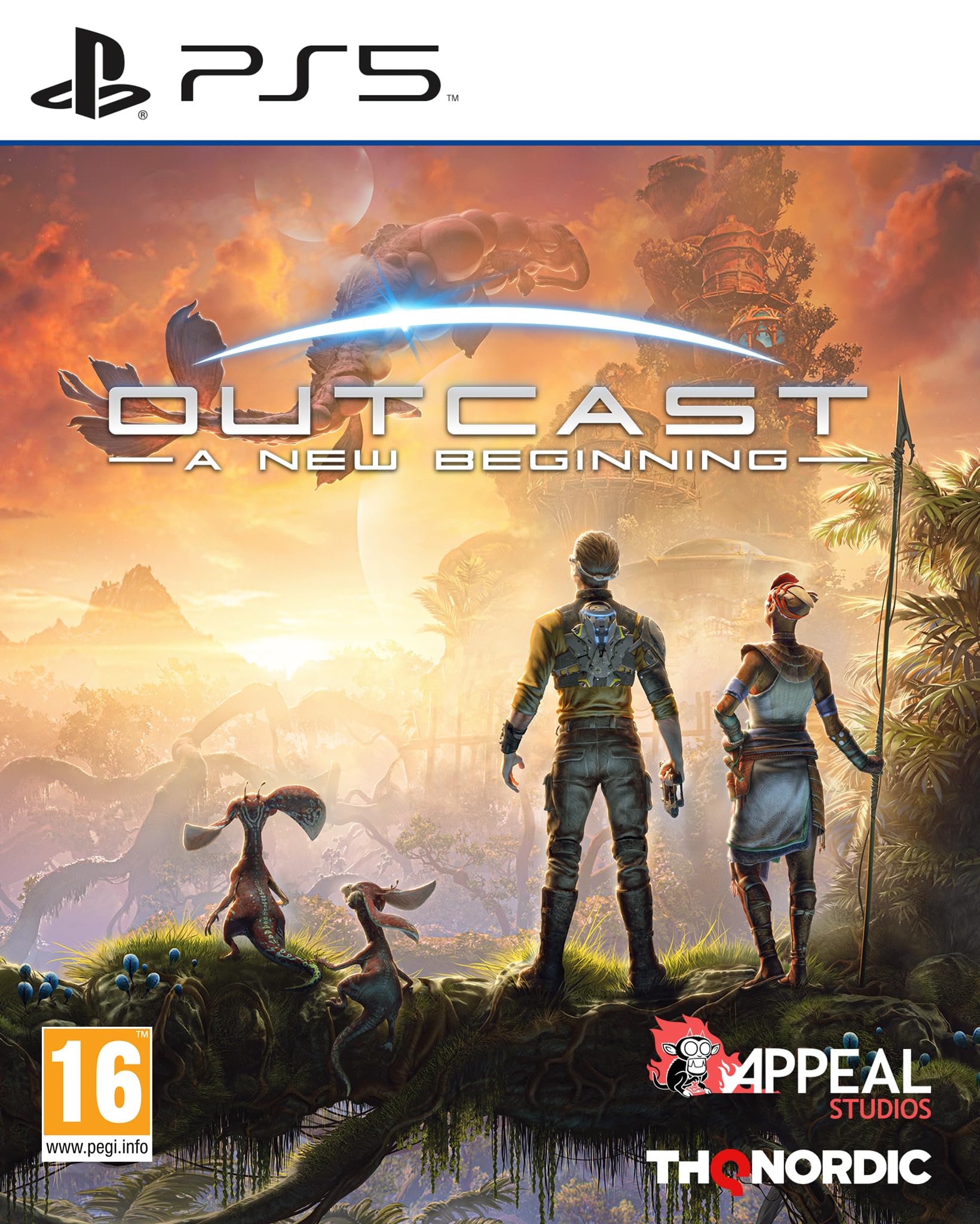 Outcast - A New Beginning for PS5 | Open-World Adventure Game | Explore Alien Planets & Epic Battles | Perfect for Sci-Fi Fans & Action RPG Lovers