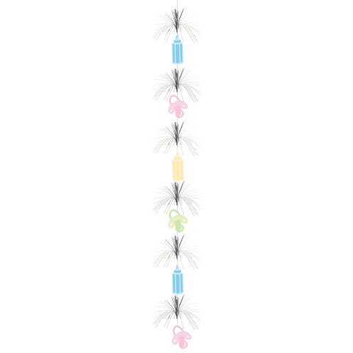 Sweet Pea Starburst Column Baby Bottles & Pacifiers - Cute Nursery Decor for Newborns & Baby Showers - Perfect for Gifts, Nursery Room Decor, and Baby Photography Props