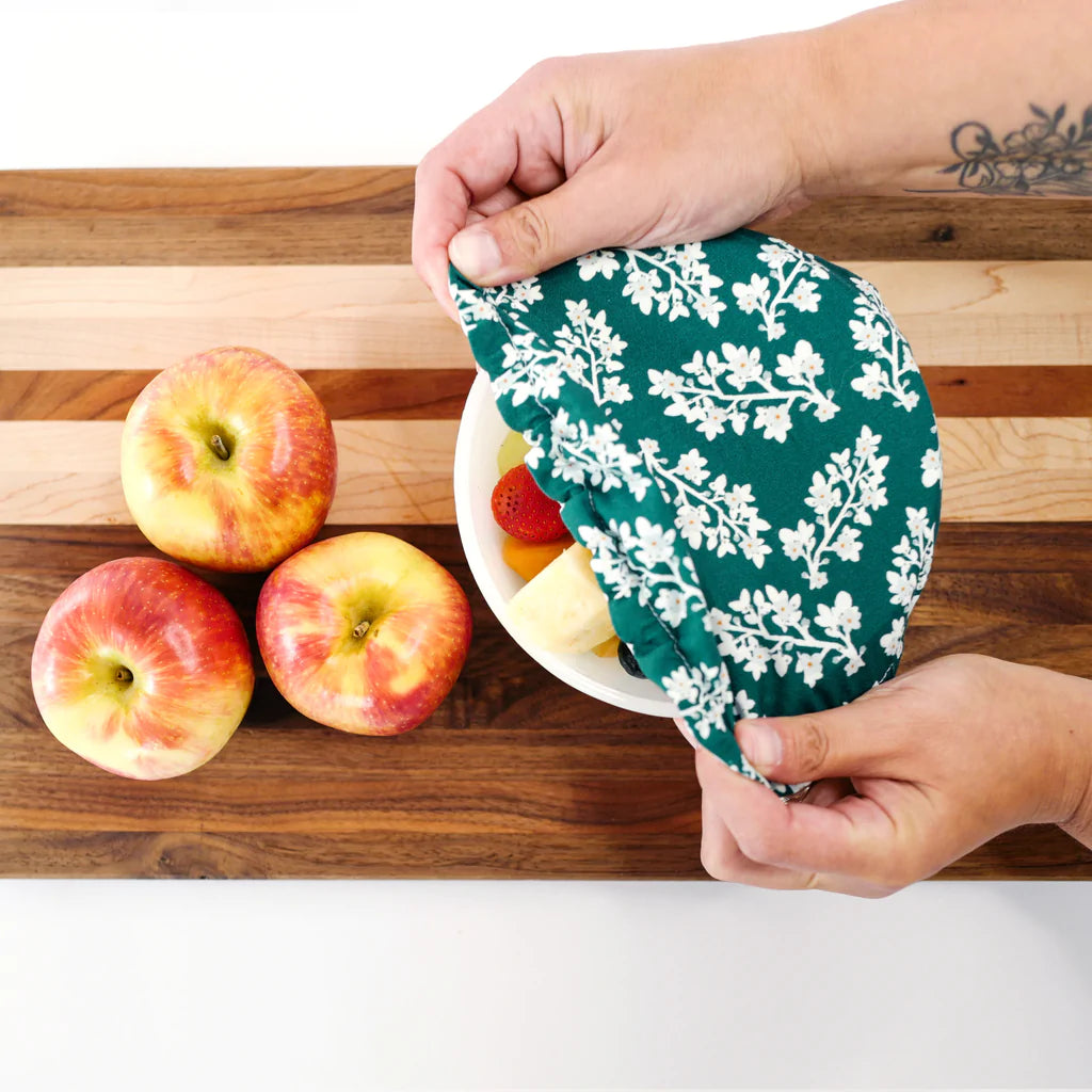 Colibri Bowl Covers - 3 Pack Reusable Silicone Food Covers for Bowls, Plates & Containers | Microwave & Dishwasher Safe | Perfect for Food Storage, Meal Prep & Leftovers