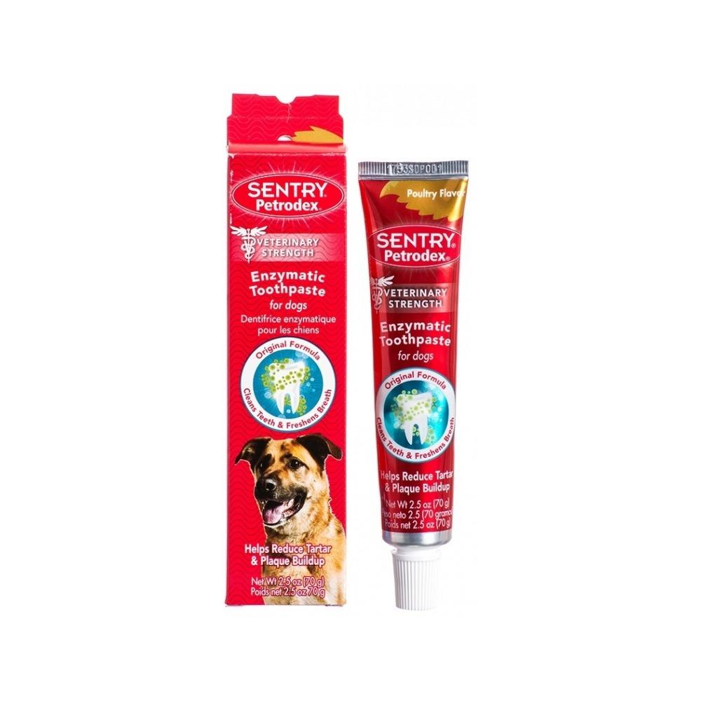 **Poultry Flavor Enzymatic Toothpaste for Dogs – Freshens Breath & Reduces Plaque – Perfect for Daily Dog Dental Care**