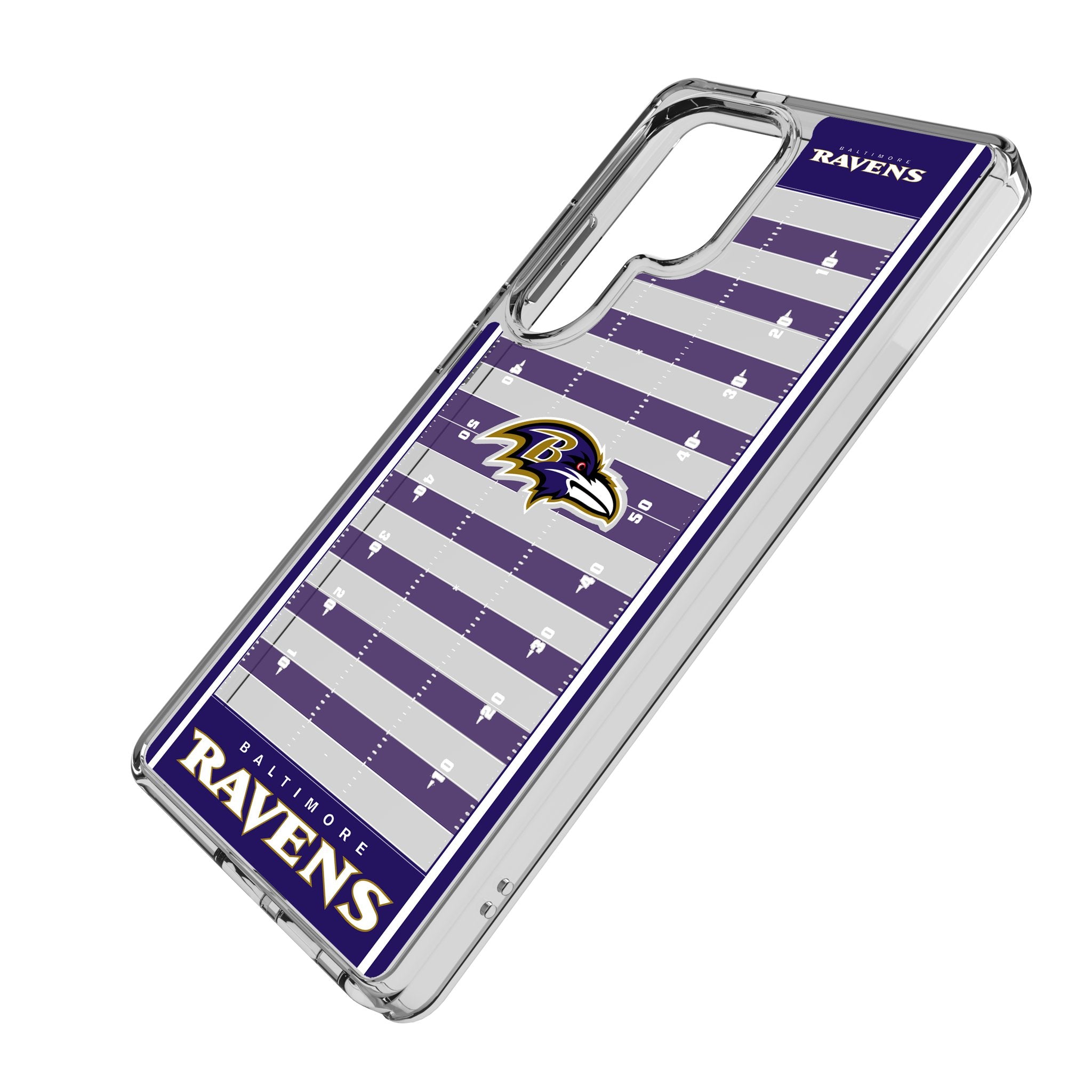 Baltimore Ravens Field Clear Phone Case for Samsung Galaxy - Durable Protective Cover with Team Logo - Perfect for Game Day & Everyday Use