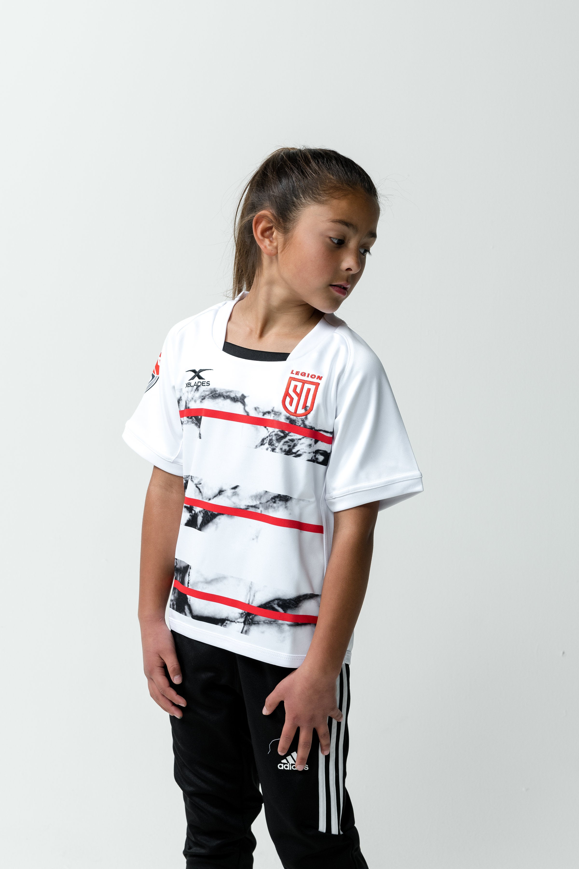 SD LEGION 2018 Replica Away Jersey for Kids - Youth Soccer Uniform for Games & Fan Support