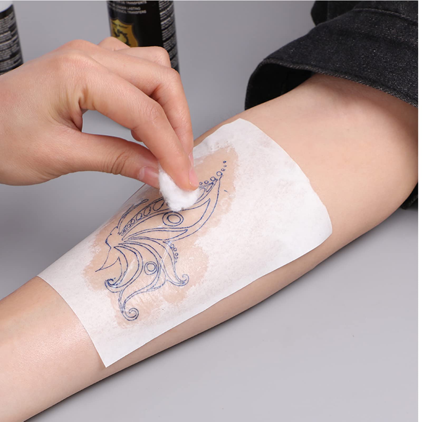 Usiriy Tattoo Stencil Transfer Paper - 25 Sheets Thermal Tracing Paper for Tattoo Artists, A4 Size 4-Layer Printable Temporary Tattoo Transfer Kit | Perfect for Professional Tattooing, Skin Art & DIY Temporary Tattoos