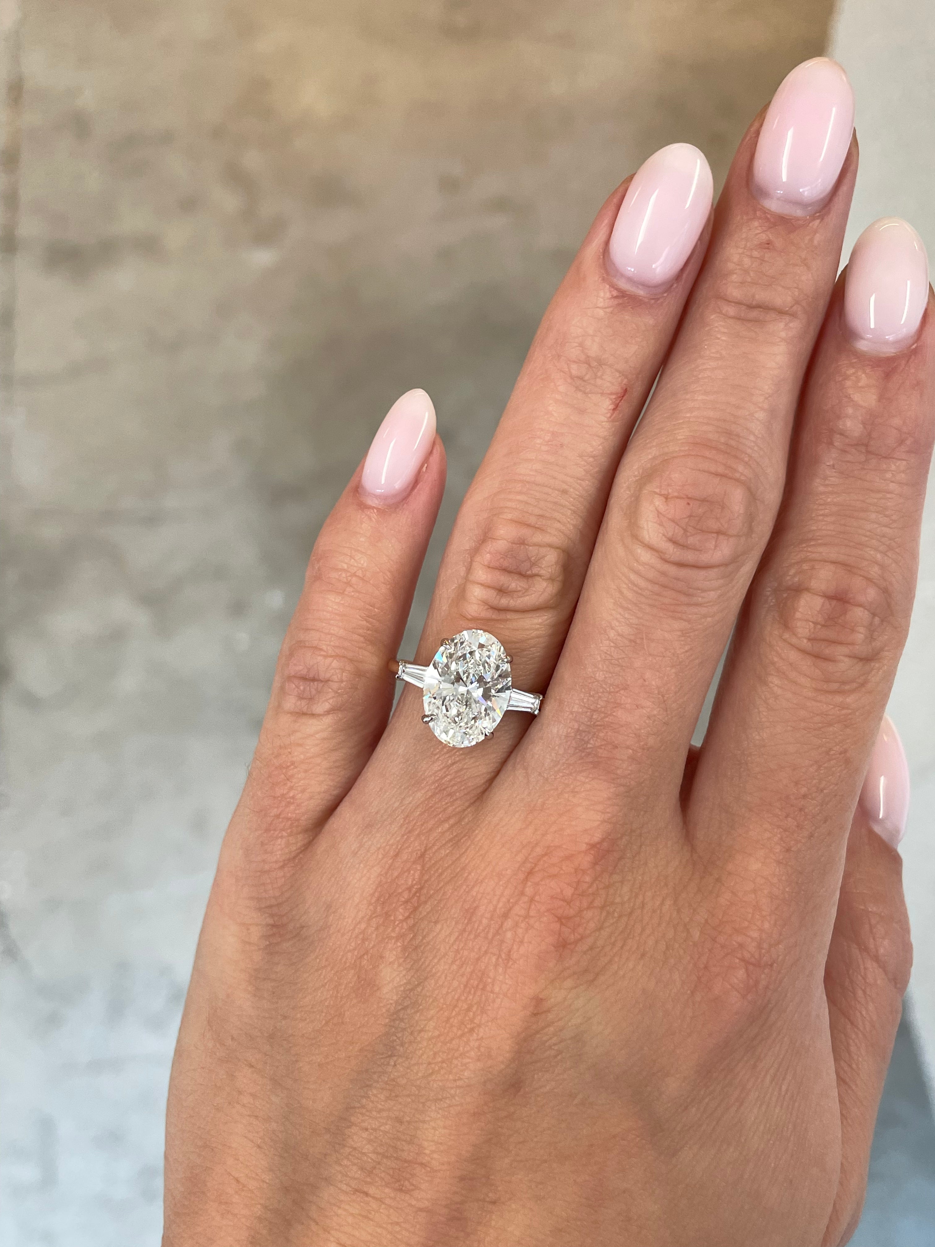 Baguette Side Stones - Elegant Diamond Accent Stones for Jewelry Making, Engagement Rings & Wedding Bands - Perfect for Custom Designs & Fine Jewelry Repair