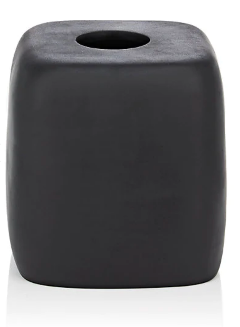 Tina Frey Square Acrylic Tissue Box Holder - Modern Home Decor for Living Room, Bedroom & Bathroom