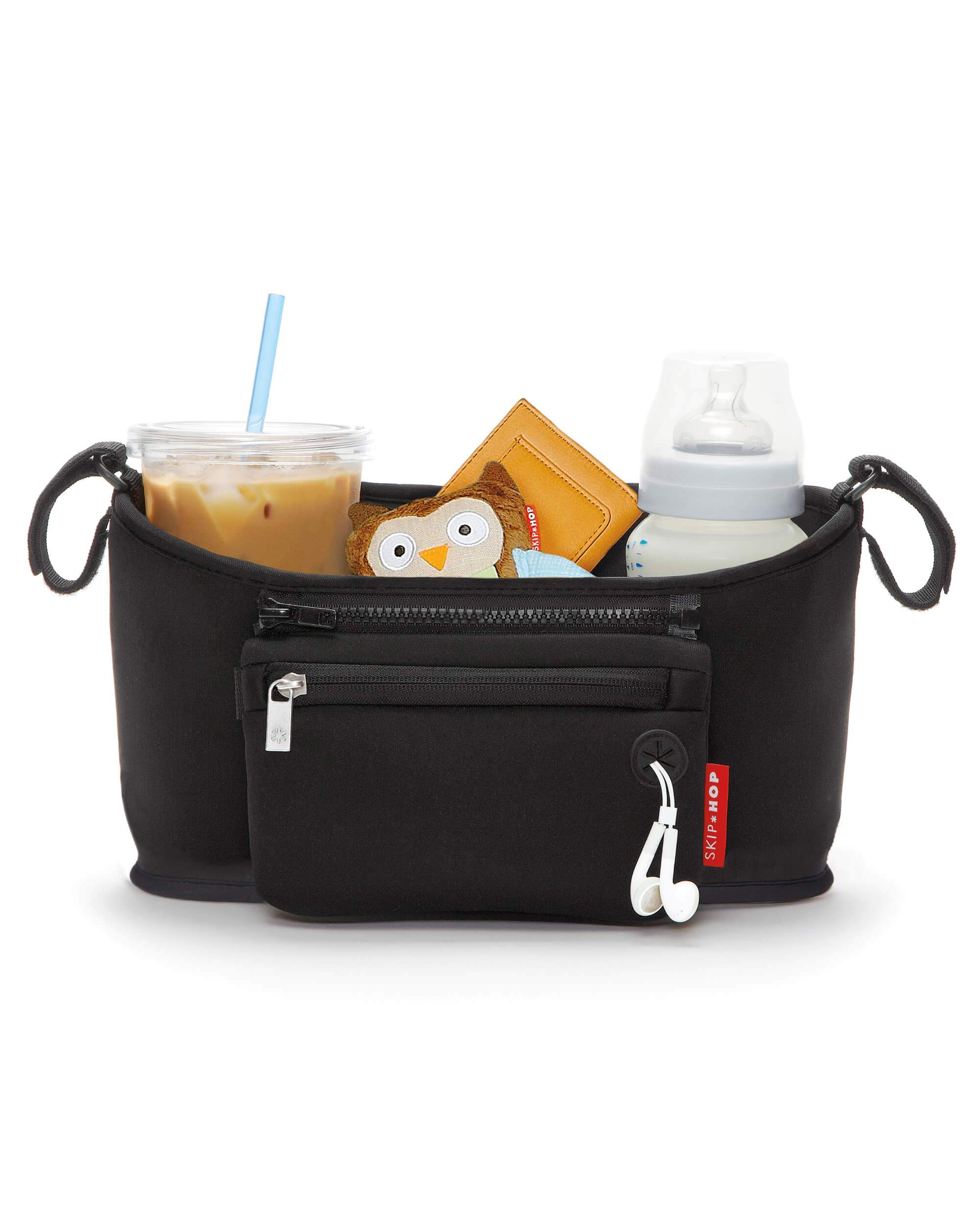 Skip Hop Grab & Go Stroller Organizer - Baby Stroller Accessories for Diapers, Bottles & Essentials - Perfect for Travel, Shopping & Daily Walks