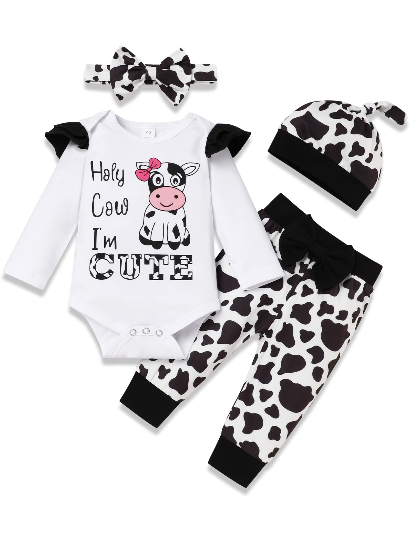 Adorable Baby Girl Clothes Set - Cute Mommy Letter Romper & Arrow Heart Pants | Newborn Outfits for Fall & Winter | Perfect for Family Photos, Holidays & Daily Wear
