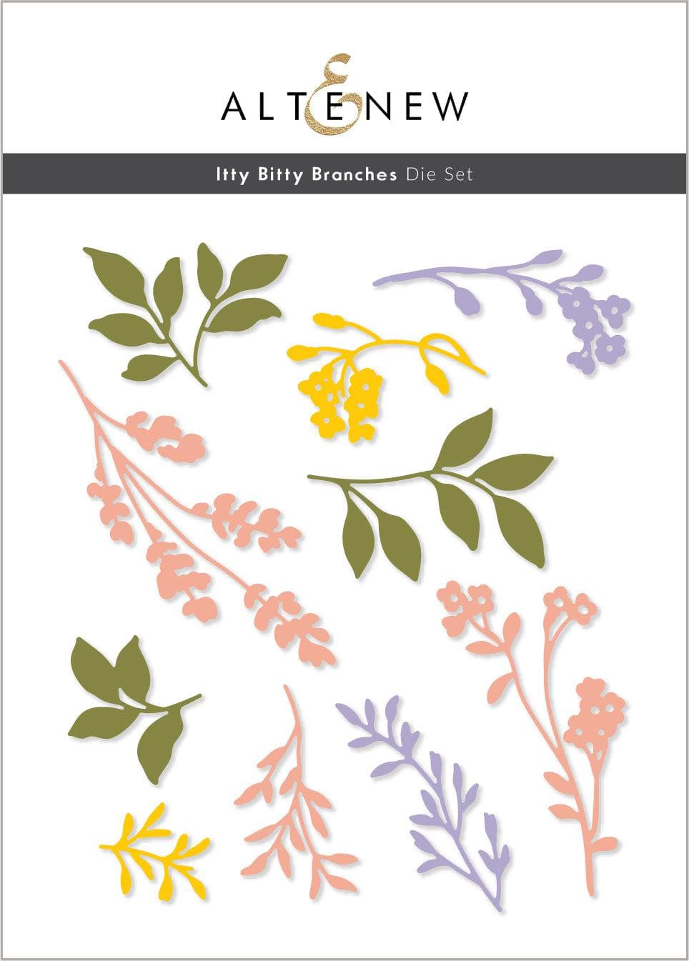 Itty Bitty Branches Die Set for Card Making & Scrapbooking - Perfect for DIY Crafts, Greeting Cards, and Paper Projects