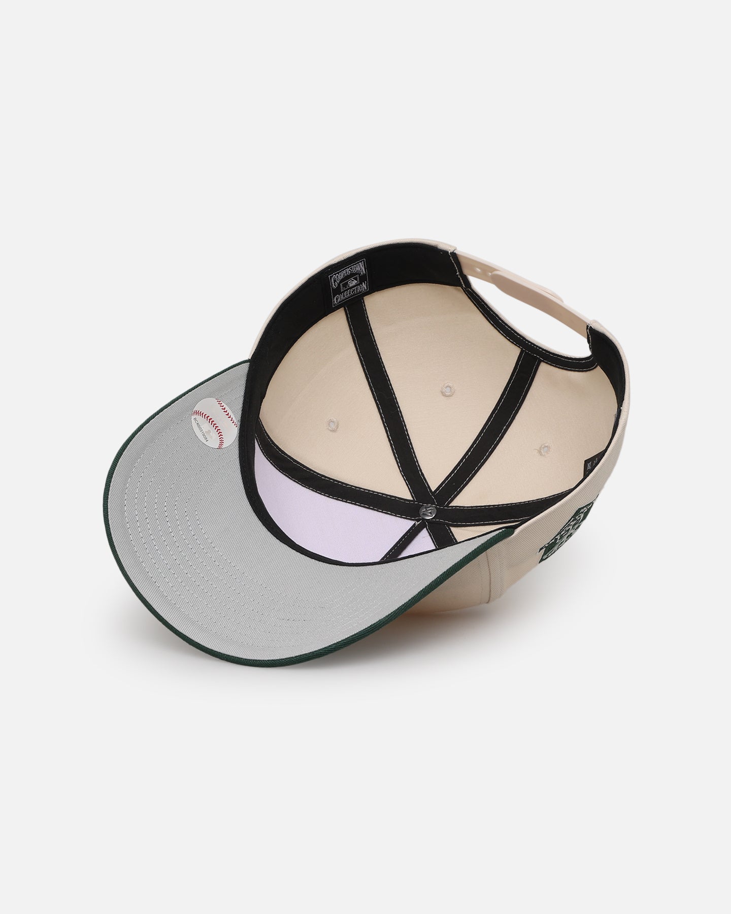 47 Brand Los Angeles Dodgers 'Two Tone Dodgers' 47 MVP DT Snapback Hat - Natural/Dark Green Adjustable Baseball Cap for Men & Women - Perfect for Sports Games, Casual Wear & Fan Collections