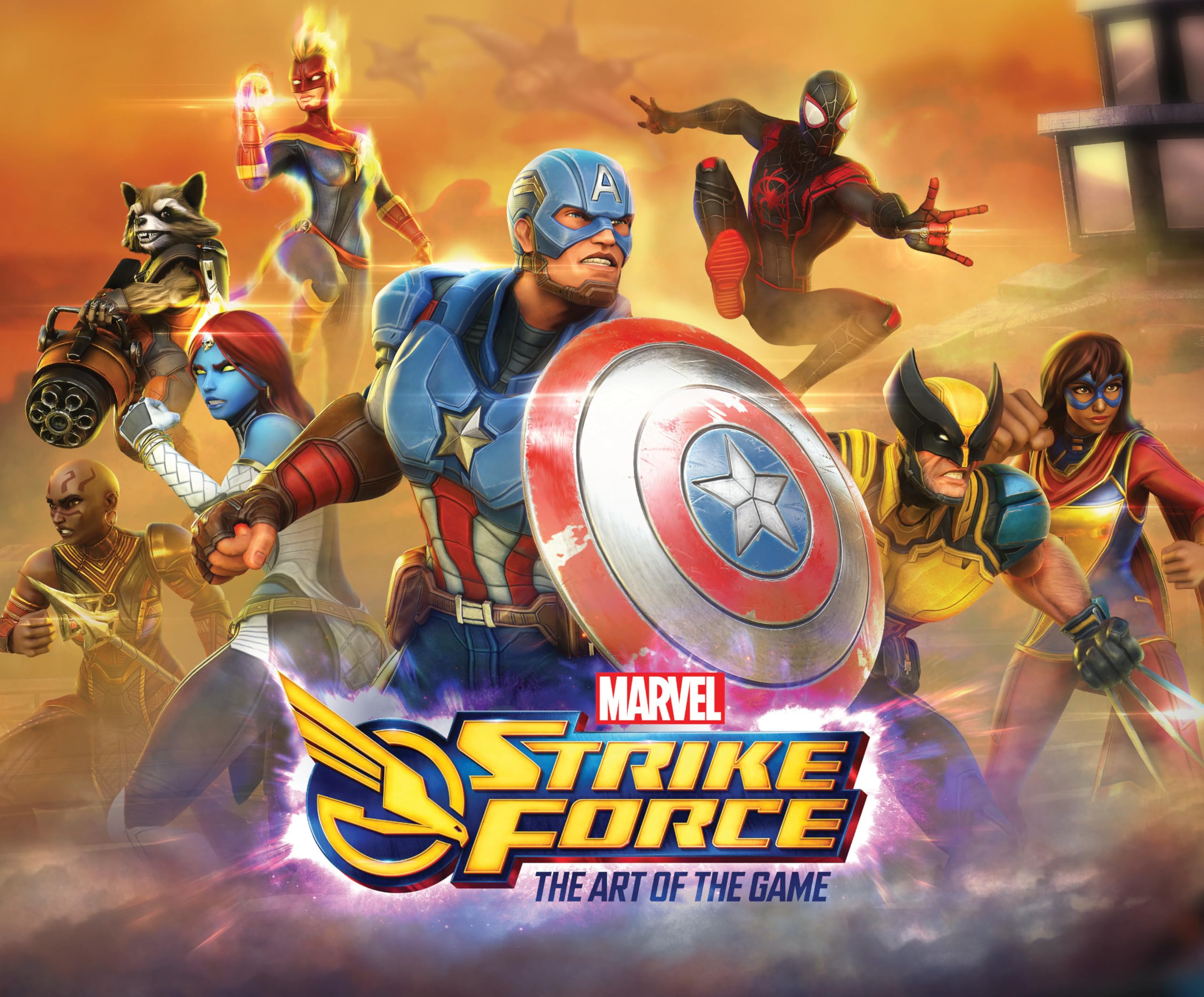 MARVEL STRIKE FORCE: THE ART OF THE GAME - Ultimate Guide for Marvel Fans and Mobile Gamers, Perfect for Strategy Enthusiasts and Comic Book Collectors
