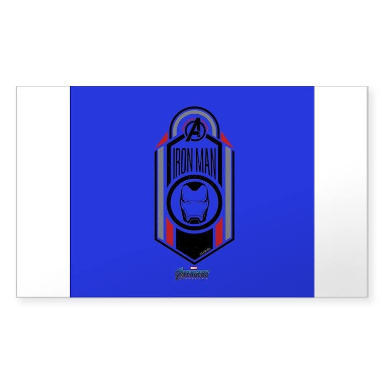 Avengers Endgame Iron Man Car Bumper Sticker - Durable Vinyl Decal for Cars, Laptops & Windows - Perfect for Marvel Fans & Superhero Enthusiasts