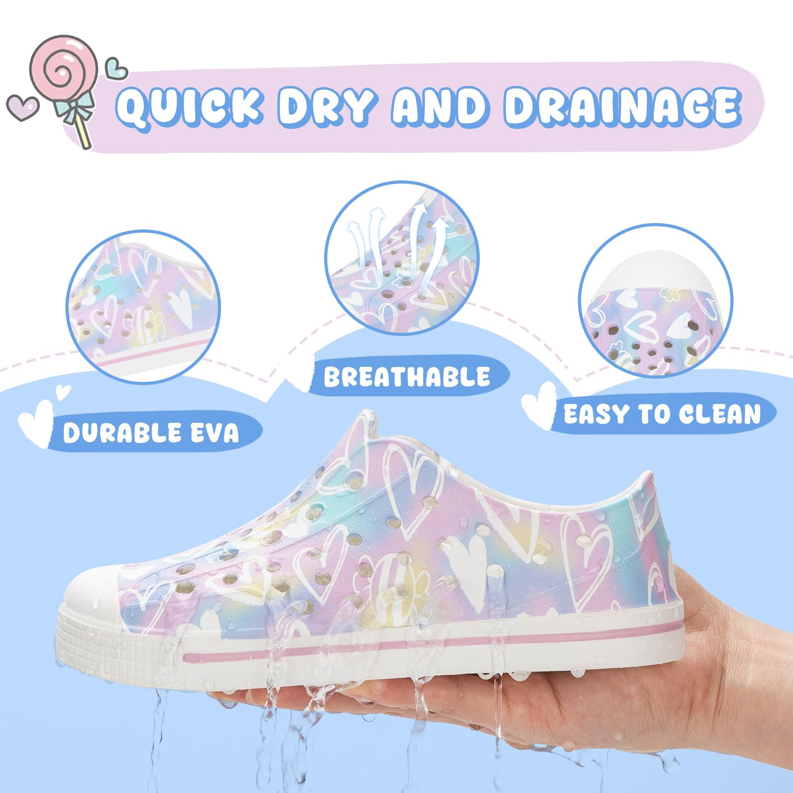 **Best Toddler Sandals for Boys & Girls – Quick-Dry Summer Sneakers for Kids – Non-Slip Pool & Beach Water Shoes – Perfect for Swimming, Playtime & Outdoor Adventures**
