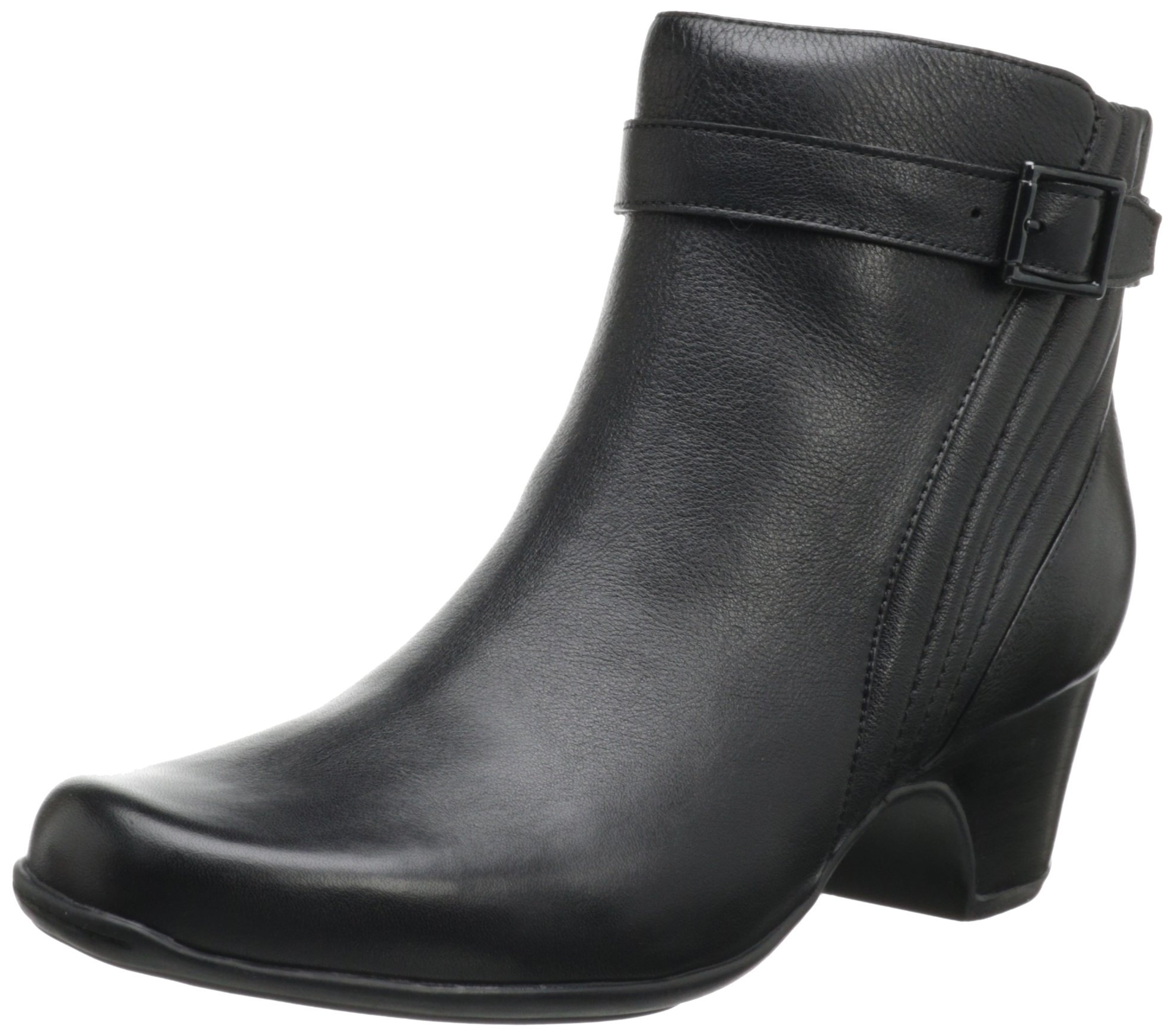 Clarks Women's Leyden Scale Bootie - Comfortable Ankle Boots for Women, Casual & Dressy Style, Perfect for Work, Office & Everyday Wear