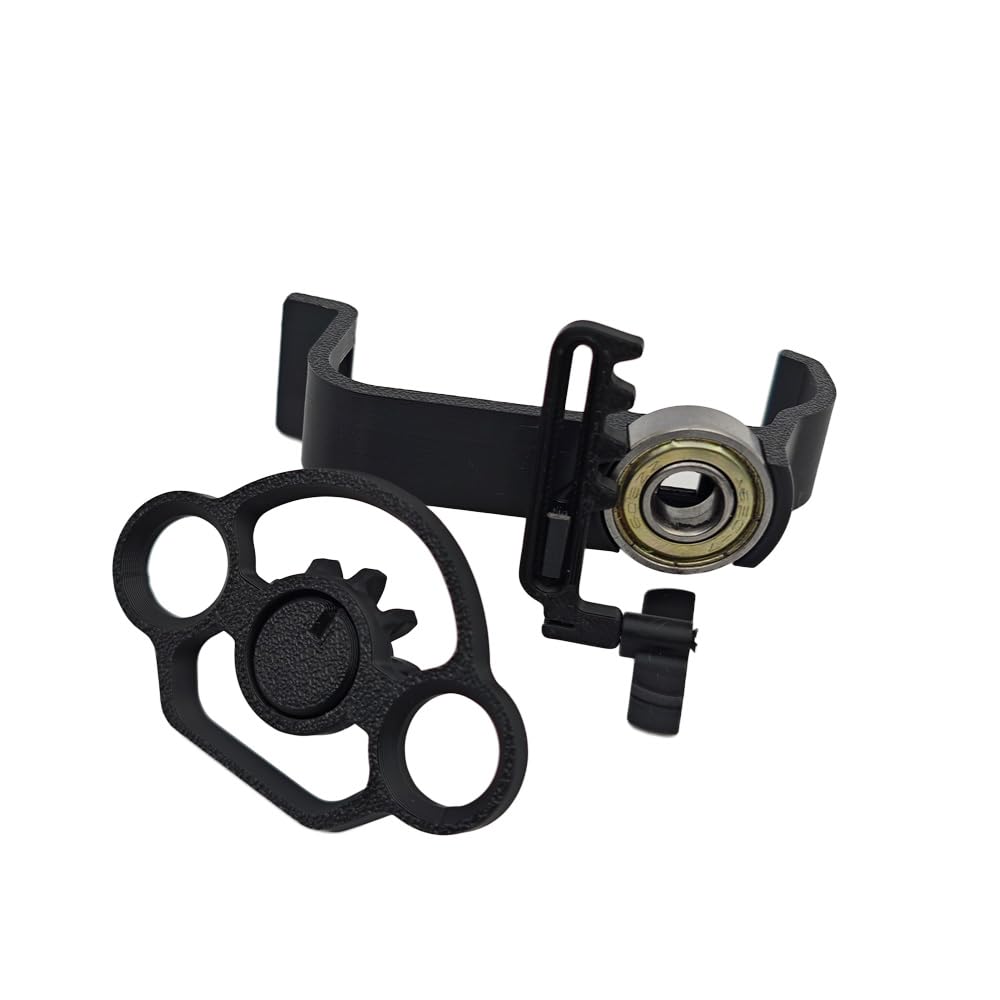 3D Printed Mini Replacement Steering Wheel - Game Controller Accessories for PS5 & PS5 Slim - Perfect for Racing Games & Simulation Driving Experience
