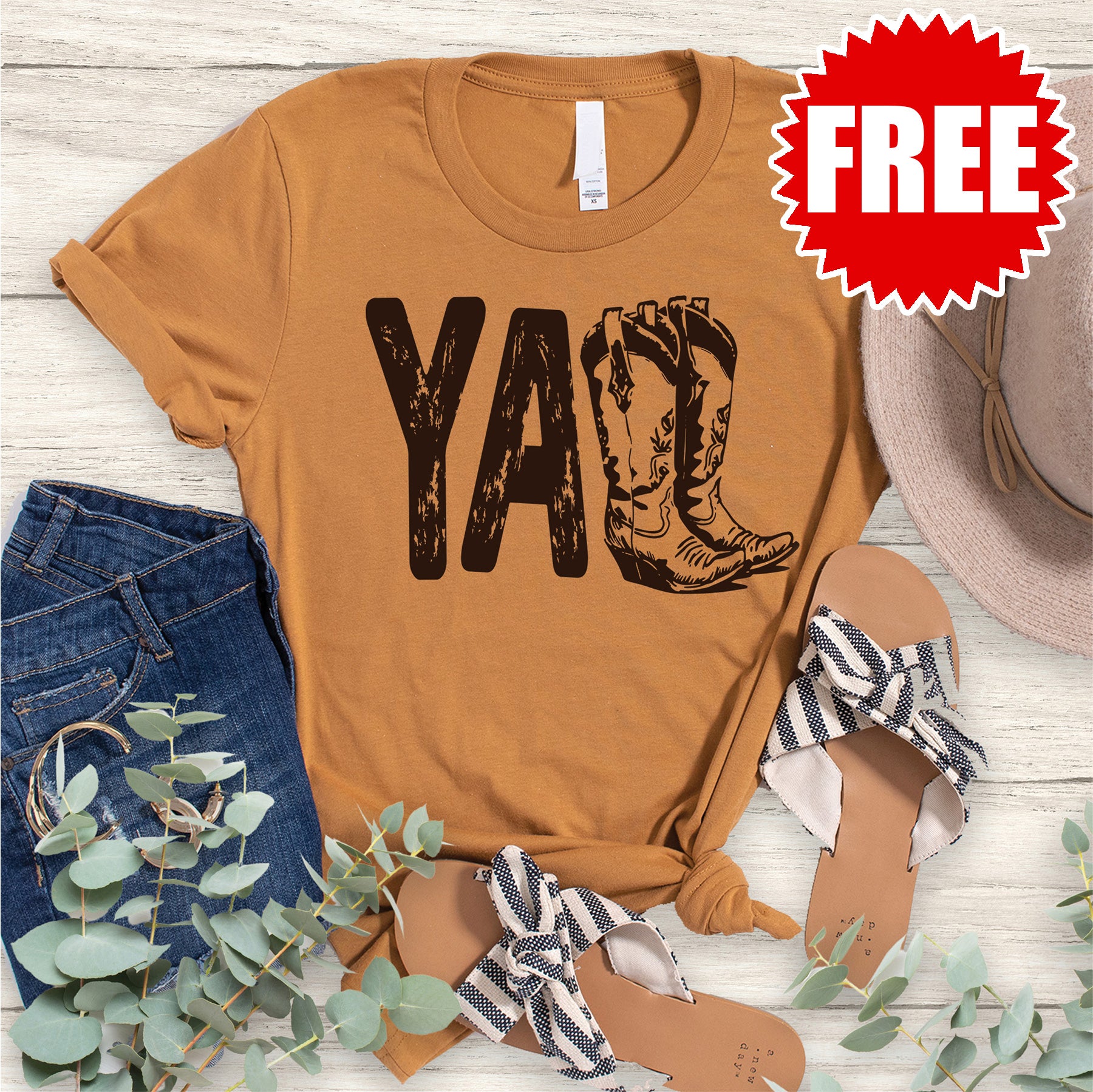Boots Tee Heather Toast - Soft Cotton Crewneck T-Shirt for Men & Women | Casual Wear, Street Style, Everyday Comfort