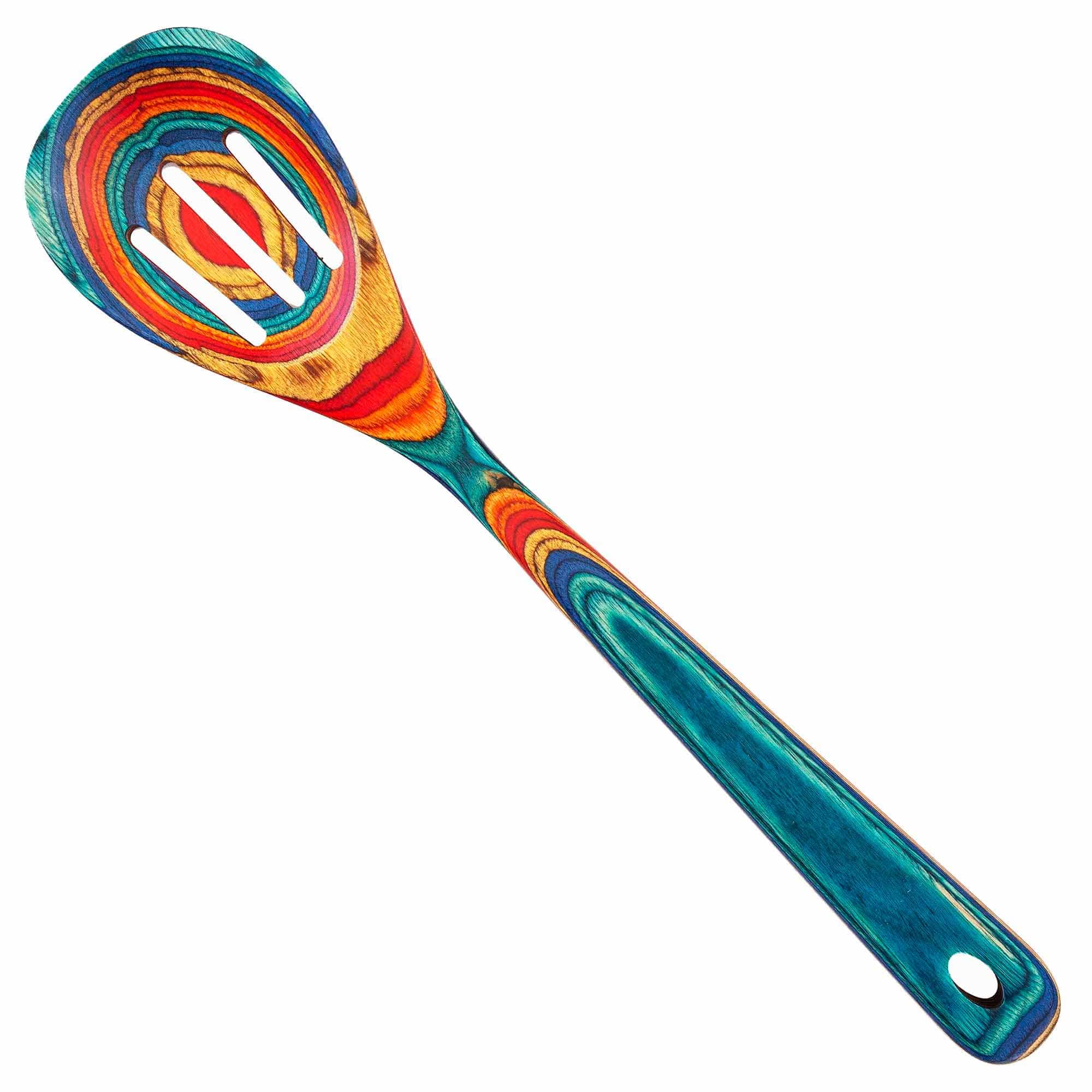 Baltique® Montego Bay Collection Slotted Spoon - 12.5 Inch Stainless Steel Kitchen Spoon for Cooking, Serving & Straining - Perfect for Pasta, Soup & Salad