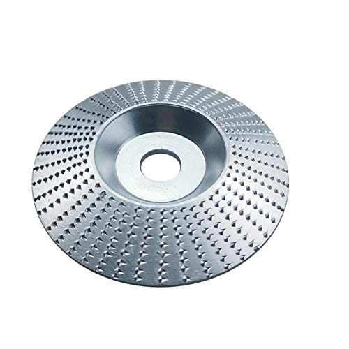 100mm Carbide Wood Sanding Carving Shaping Disc for Angle Grinder | Durable Grinding Wheel for Woodworking & DIY Projects | Perfect for Furniture Making, Crafting & Home Improvement (Ships from USA)