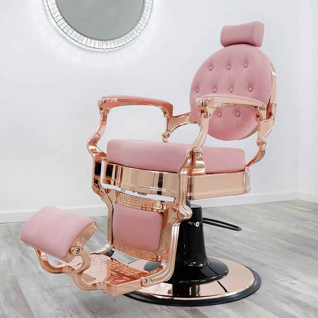 ANASTASIA Professional Barber Chair for Salon & Home Use - Heavy Duty Hydraulic Styling Chair for Haircuts & Grooming - Perfect for Barbershops, Salons & Personal Use