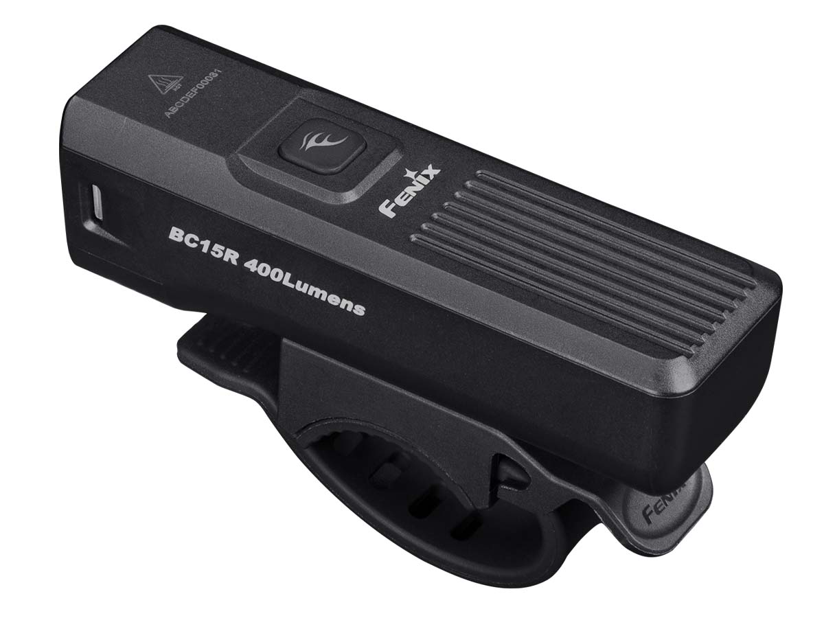 Fenix BC15R USB Rechargeable Bike Light - 1200 Lumens Cycling Headlight with 5 Modes, Waterproof Bicycle Headlamp for Night Riding, Commuting & Mountain Biking