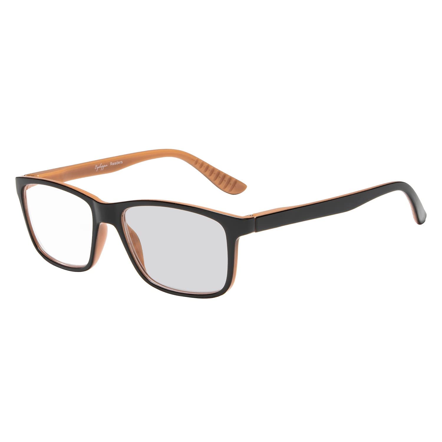 Eyekepper Photochromic Transition Reading Glasses for Women & Men - Light Brown +0.50 Strength - Indoor/Outdoor Use for Reading, Driving & Computer Work