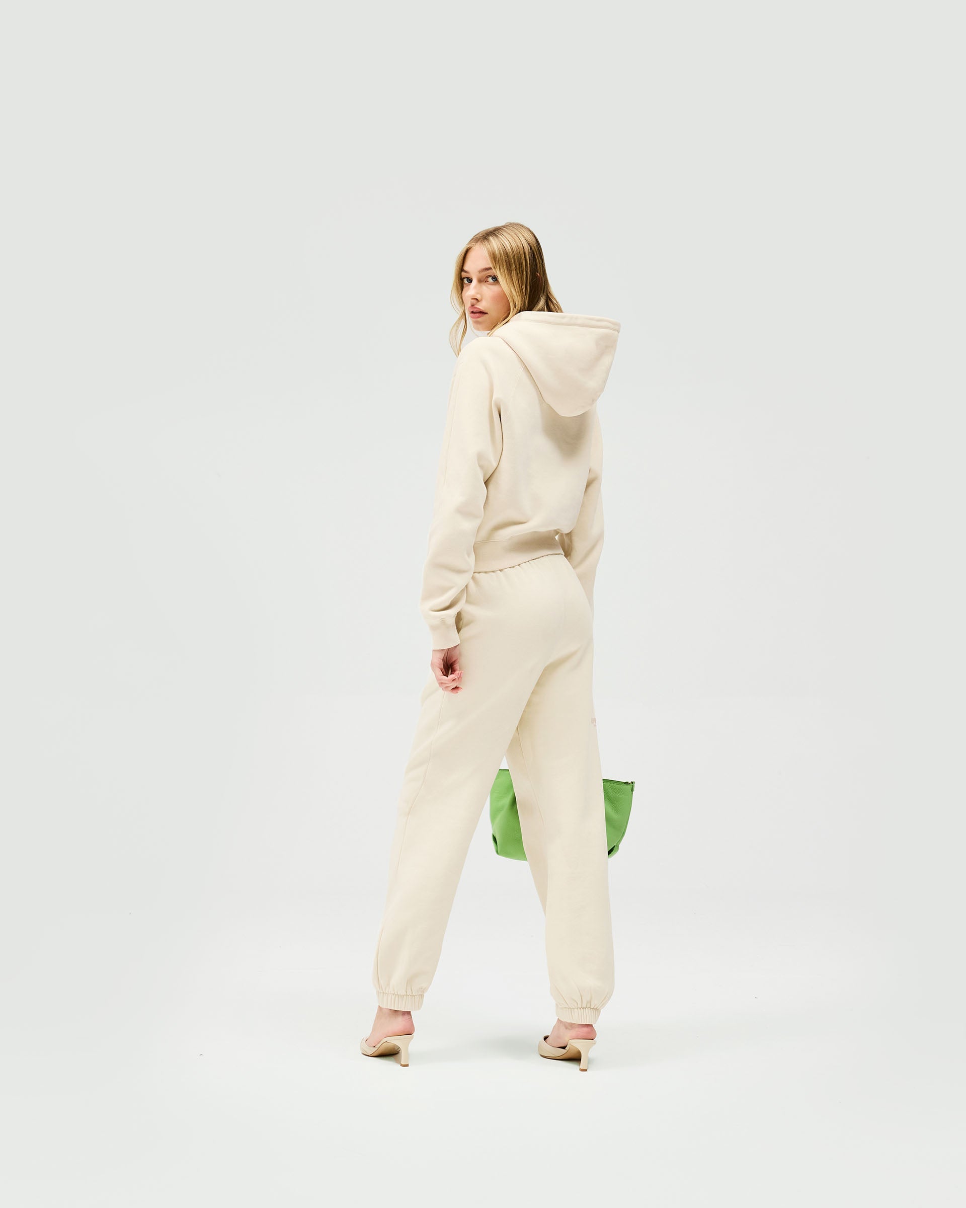 Owners Club Track Pants - Comfortable Oat Milk Color Joggers for Men & Women | Perfect for Gym, Lounge & Streetwear Fashion