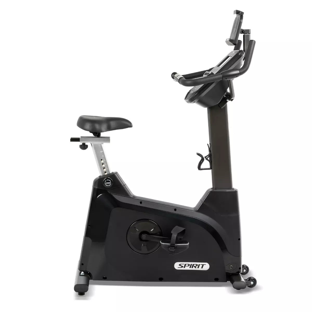 Spirit XBU55 Upright Exercise Bike - Indoor Cycling Trainer for Home Gym, Cardio Workout & Fitness Training | Perfect for Small Spaces & Apartment Workouts