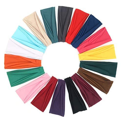Stylish Printed Hair Bands Set for Women - 6 Pack Fashion Hair Accessories for Ponytail, Bun & Everyday Use - Perfect for Workout, Office & Casual Wear
