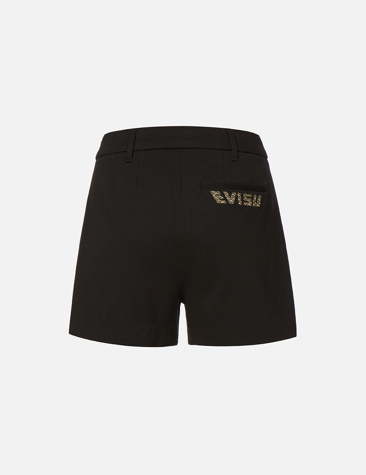 Seagull Embroidered Wool Shorts for Women - Soft & Comfortable Summer Casual Shorts - Perfect for Beach, Vacation & Outdoor Activities