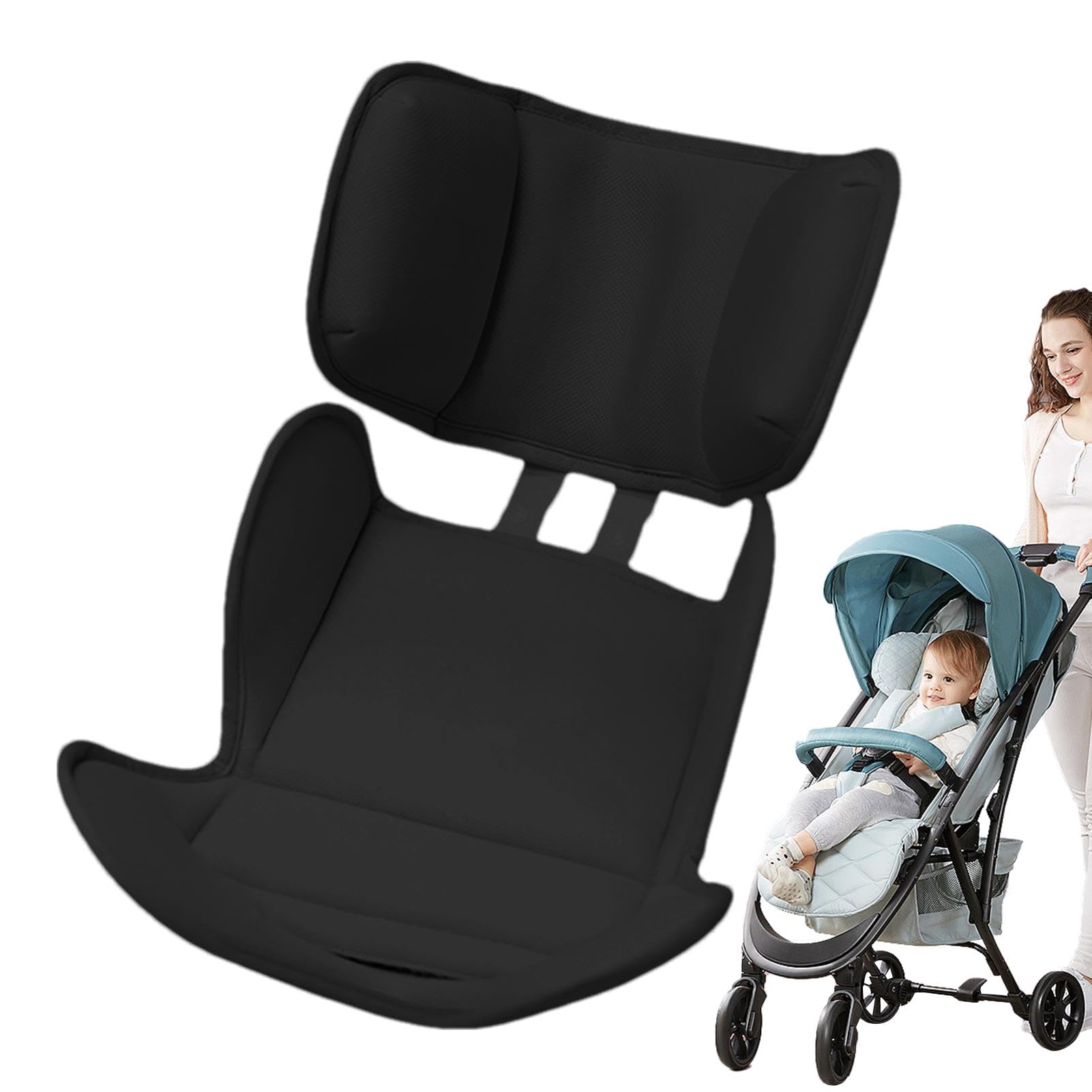 Soft Baby Car Seat Insert - Head & Body Support for Infants | Stroller Liner for Newborns | Perfect for Baby Showers, Travel & Daily Use