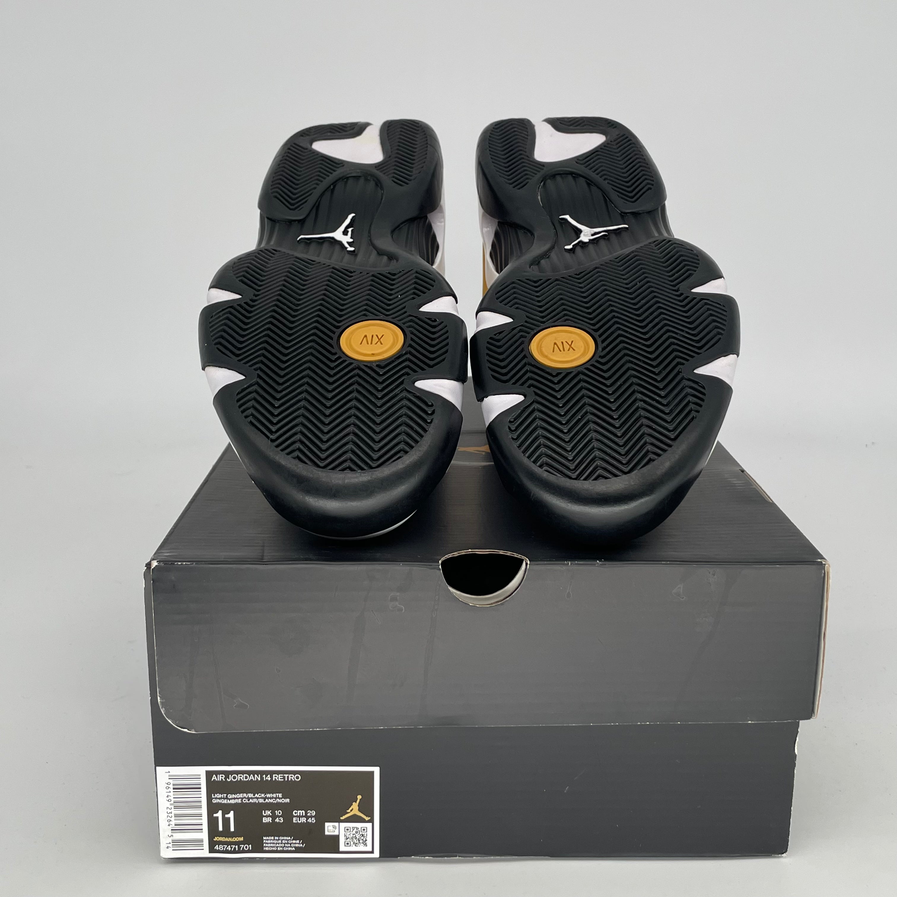 AIR JORDAN 14 Retro Light Ginger Men's Basketball Shoes Size 11 - 487471-701 | Authentic Sneakers for Sports, Streetwear & Casual Outfits