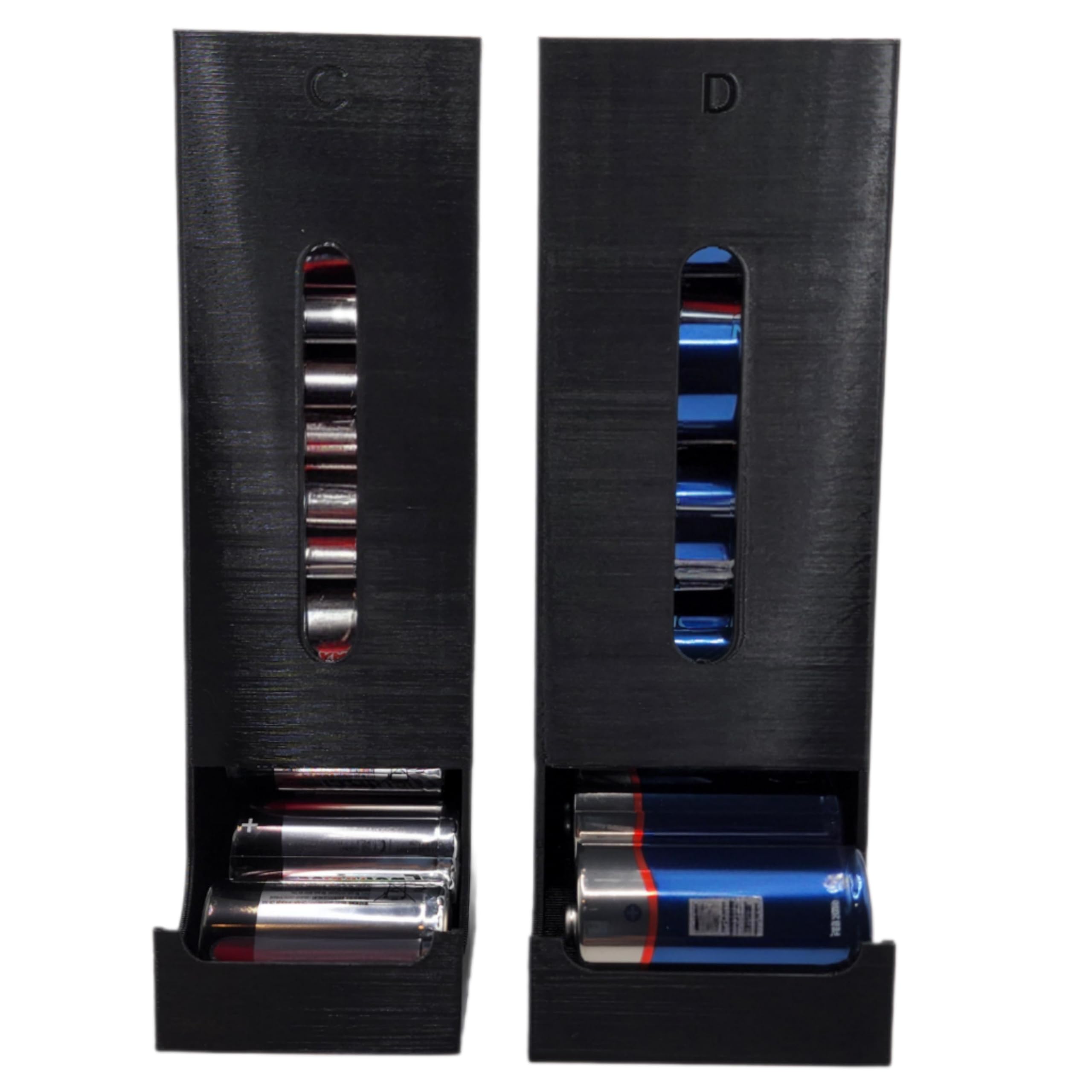 Durable C & D Battery Storage Case Holder Box Organizer - Perfect for Home, Office, and Travel Battery Organization