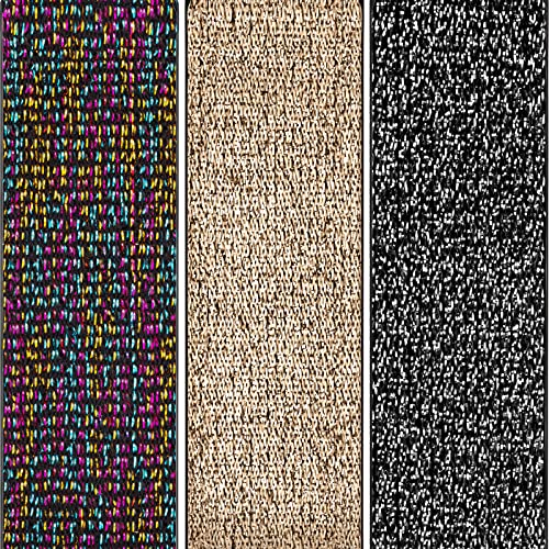 Black, Gold, Black Colorful