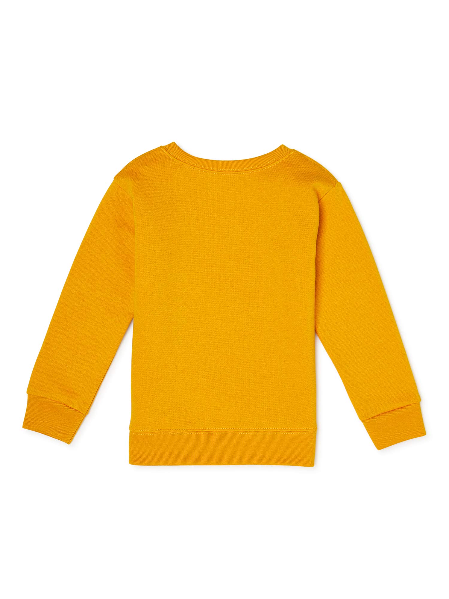Gold Space-Themed Fleece Top for Toddler Boys - Cozy & Stylish Winter Outfit for Playdates & Outdoor Adventures