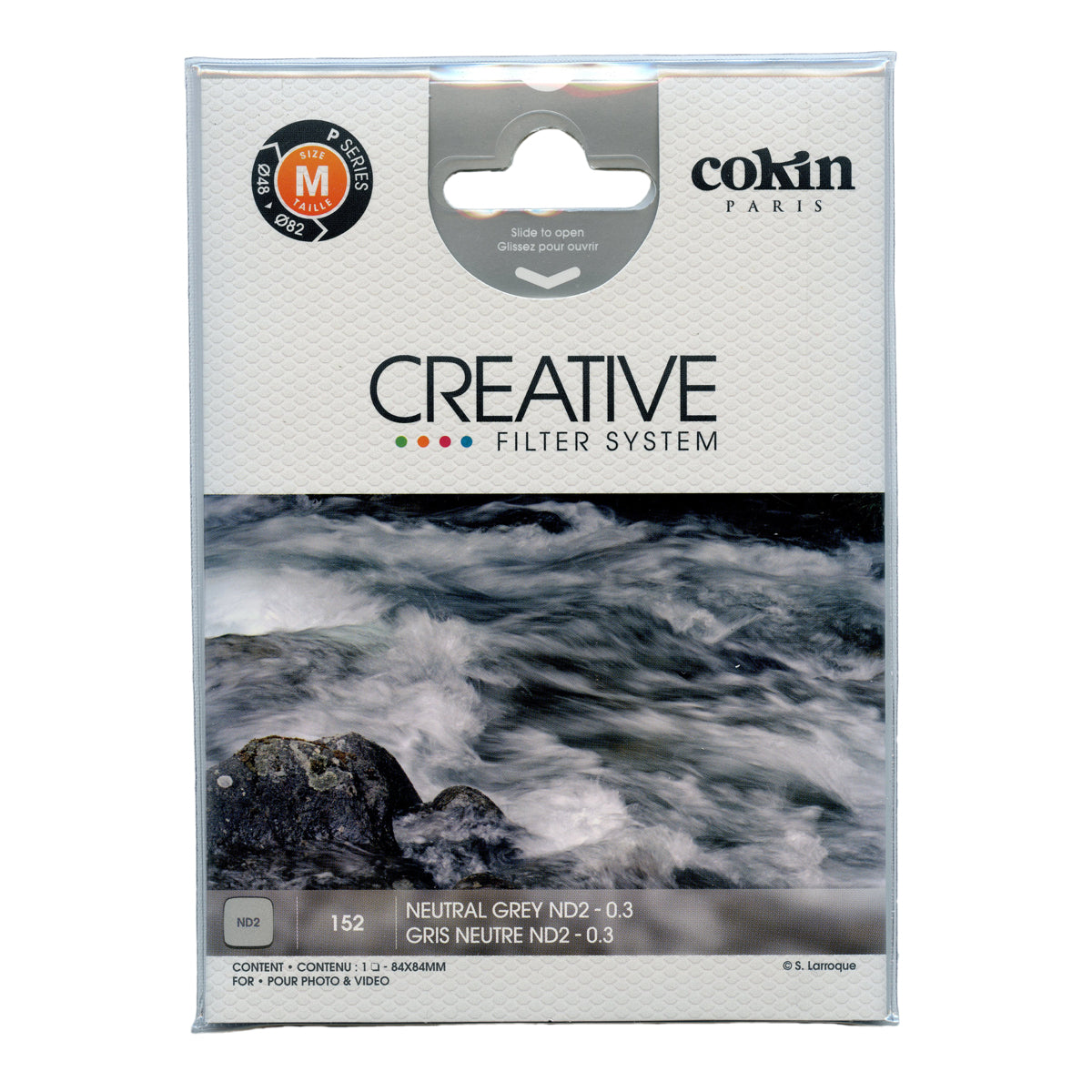 Cokin P Series Grey Neutral Density ND2 Filter (1 Stop) - Reduce Light for Landscape & Long Exposure Photography - Perfect for DSLR & Mirrorless Cameras
