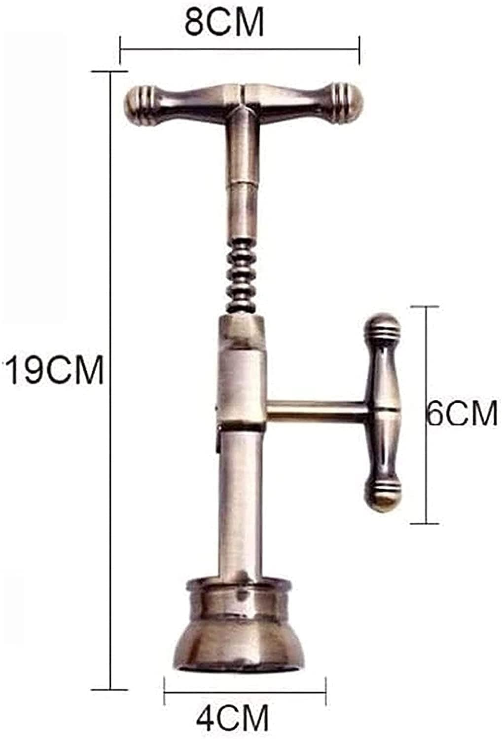 Premium Bronze Wine Bottle Opener - Multifunctional Corkscrew for Wine & Beer Bottles with Cork Stoppers & Caps | Perfect for Home Bars, Restaurants, Picnics & Gifts