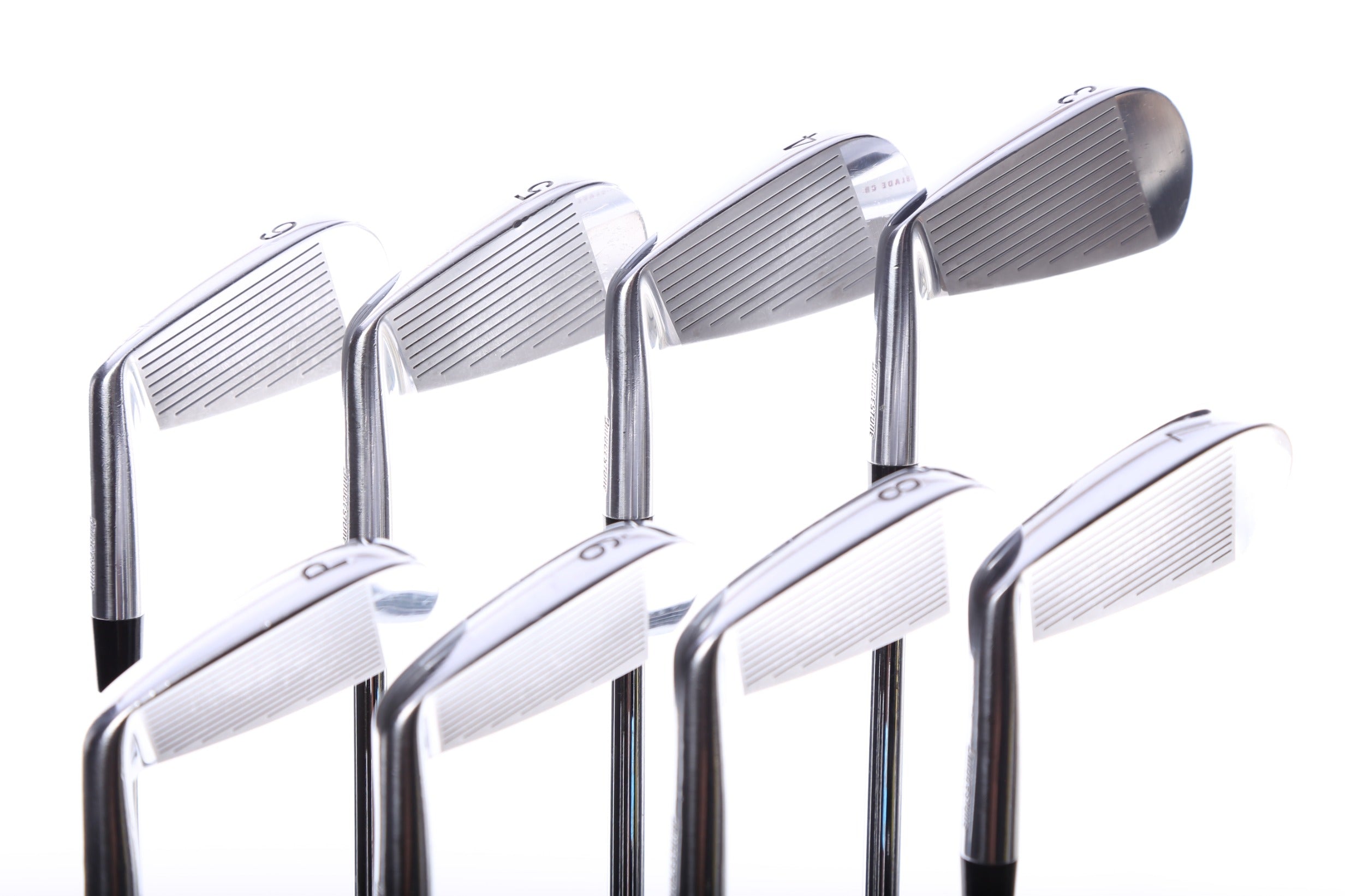 Premium Used Bridgestone Tour Stage X Blade CB Iron Set - Right Handed 3-PW Stiff Flex Golf Clubs for Low Handicap Players | Perfect for Tournament Play & Driving Range Practice