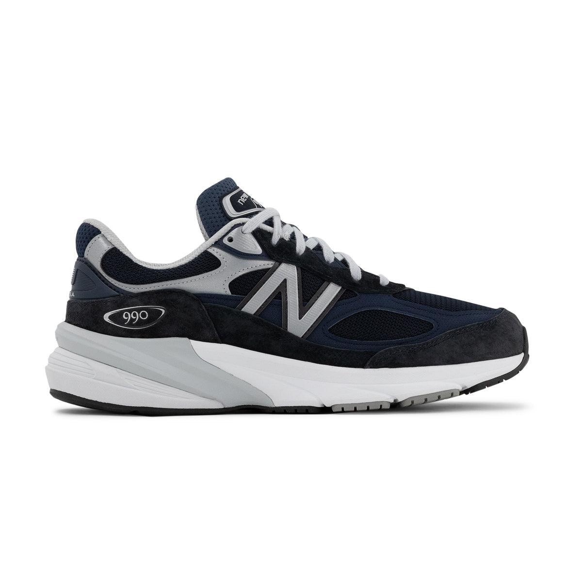 New Balance 990v6 Running Shoes for Men & Women - Navy Blue - Comfortable & Durable Sneakers for Walking, Jogging, and Everyday Wear in USA